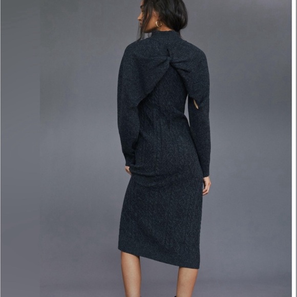 Nwt. Anthropology 
Cable knit tank
Dress with shrug - Picture 3 of 8